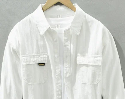 Long sleeves Shirt 2025 Men Clothing Casual Top Men's shirt For Customized Products, Please Contact Us
