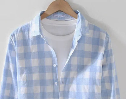 Long sleeves Shirt 2025 Men Clothing Casual Top Men's shirt For Customized Products, Please Contact Us