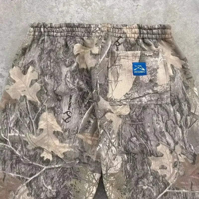 Y2K Baggy pants men Harajuku Camouflage Pattern high quality vintage Sweatpants Hip Hop men women streetwear wide leg trousers