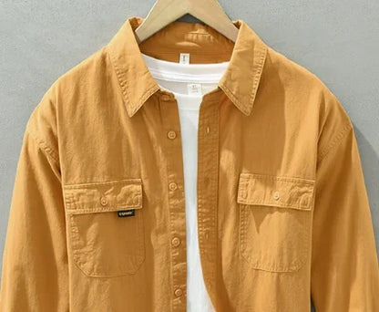Long sleeves Shirt 2025 Men Clothing Casual Top Men's shirt For Customized Products, Please Contact Us