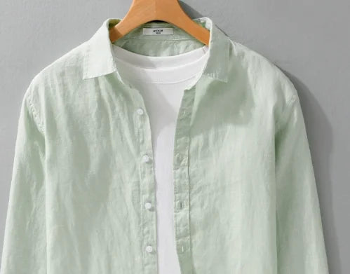 Long sleeves Shirt 2025 Men Clothing Casual Top Men's shirt For Customized Products, Please Contact Us