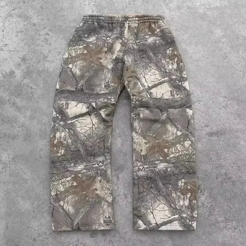 Y2K Baggy pants men Harajuku Camouflage Pattern high quality vintage Sweatpants Hip Hop men women streetwear wide leg trousers