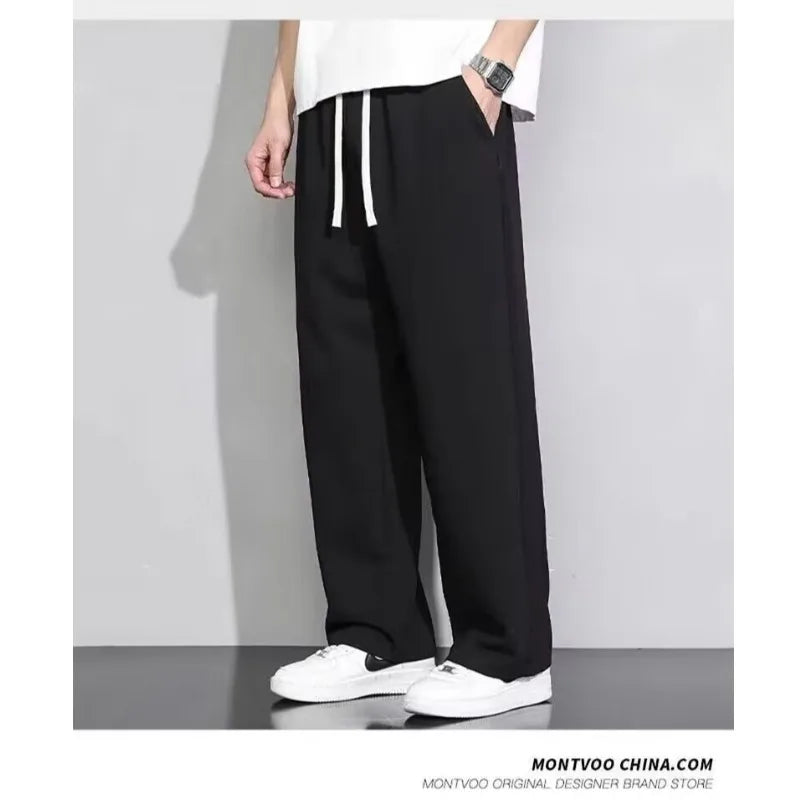 Casual Pants for Men Men's Clothing Male Clothes Baggy Pants Man Sport Big Size Gym Mens Trousers Cargo Sweatpants Y2k Tracksuit
