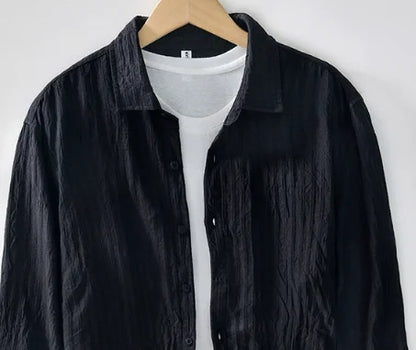 Long sleeves Shirt 2025 Men Clothing Casual Top Men's shirt For Customized Products, Please Contact Us
