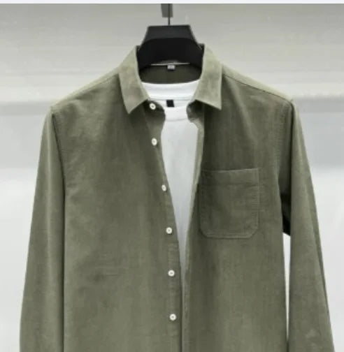 Long sleeves Shirt 2025 Men Clothing Casual Top Men's shirt For Customized Products, Please Contact Us