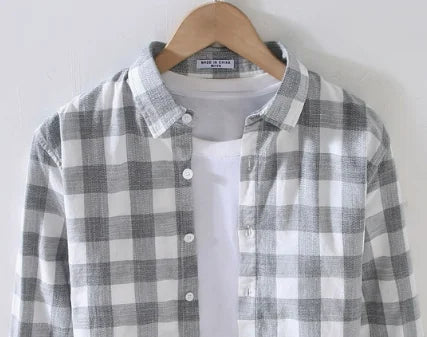 Long sleeves Shirt 2025 Men Clothing Casual Top Men's shirt For Customized Products, Please Contact Us