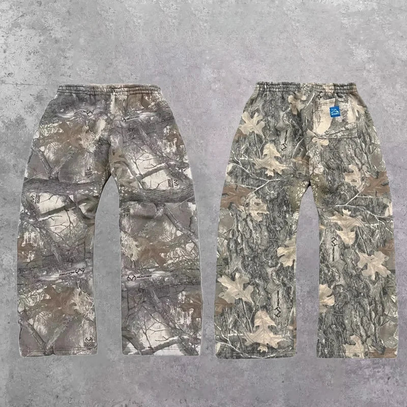 Y2K Baggy pants men Harajuku Camouflage Pattern high quality vintage Sweatpants Hip Hop men women streetwear wide leg trousers
