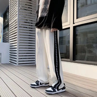 Men's Pants New Cool Male Summer New Fashion Mens Cozy Trousers Baggy Lightweight Casual Straight-leg Versatile Trend Pants