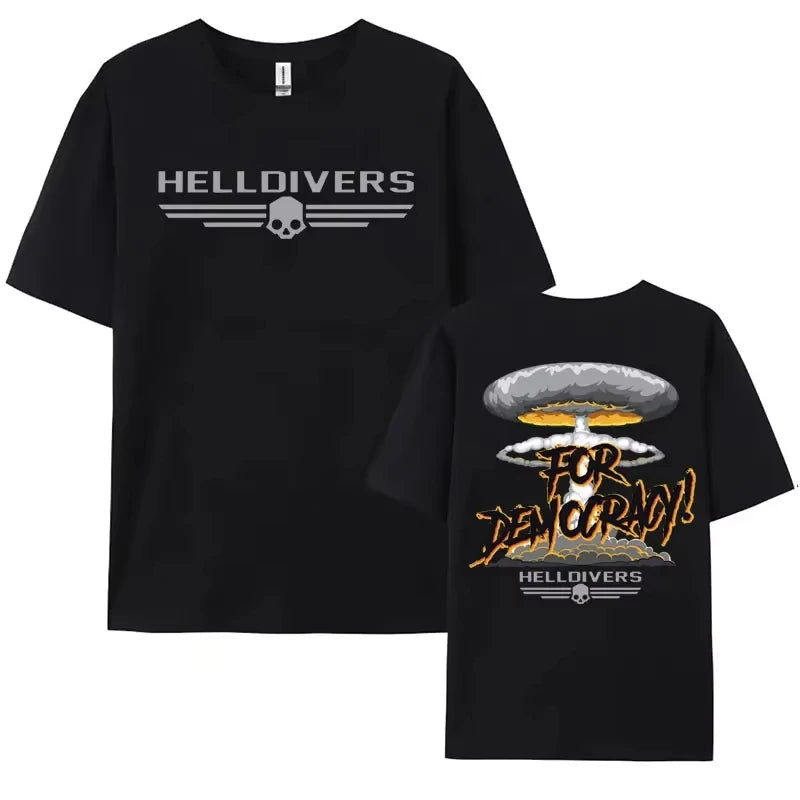 Graphic T Shirt Men Summer Fashion Casual Short Sleeve Retro Trend Cool Streetwear T-Shirts