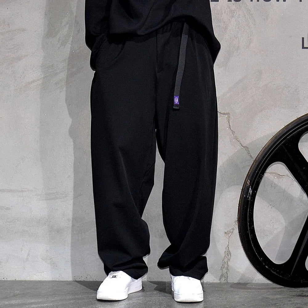 Japanese Vintage Casual Baggy Pants Mens Clothing High Quality Trend Straight Pants Fashion Loose Trousers Streetwear Pants Male