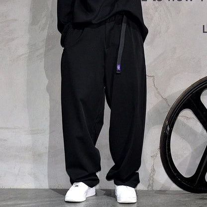 Japanese Vintage Casual Baggy Pants Mens Clothing High Quality Trend Straight Pants Fashion Loose Trousers Streetwear Pants Male